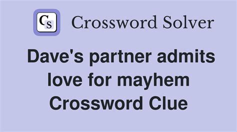 mayhem crossword puzzle clue|mayhem crossword answer.